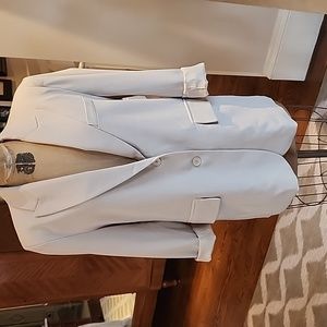 Pia boston Beige blazer bone NWT m/l